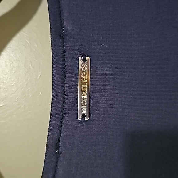 Michael Kors Navy Dress Top NWOT - Picture 3 of 3